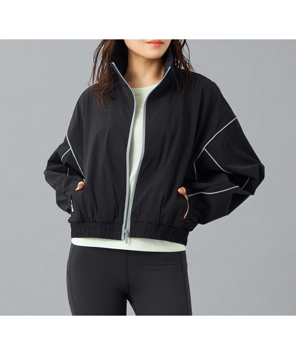 【チャコット/Chacott】のChacott BALANCE ラインアクセントタフタジャケット インテリア・キッズ・メンズ・レディースファッション・服の通販 founy(ファニー) 　ファッション　Fashion　レディースファッション　WOMEN　アウター　Coat Outerwear　ジャケット　Jackets　アウトドア　Outdoor　ジャケット　Jacket　ストレッチ　Stretch　スポーツ　Sports　タフタ　Taffeta　ポケット　Pocket　モダン　Modern　おすすめ　Recommend　ブラック|ID: prp329100004543082 ipo3291000000032102284