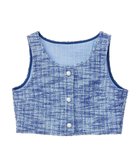 【アースミュージックアンドエコロジー/earth music&ecology】のカットソーツイードビスチェ 人気、トレンドファッション・服の通販 founy(ファニー) ファッション Fashion レディースファッション Fashion for Women トップス・カットソー Cut & Sew Tops カットソー・ベーシックTシャツ Cut-and-Sewn Tops / Stretch Tees & Basics ビスチェ Bustiers & Corset Tops / Layered Bustier Style おすすめ Recommended / Our Picks カットソー Cut and Sewn Top ストレッチ Stretch, Stretchy Fabric セットアップ Set-Up, Coordinated Outfit ツイード Twill, Twill Weave ビスチェ Bustier, Corset Top フェミニン Feminine, Girly ベスト Vest, Waistcoat ポケット Pocket, Pocket Detail 再入荷 Restock / Back in Stock 夏 Summer S/S・春夏 SS, Spring/Summer, Warm Season A/W・秋冬 Autumn/Winter thumbnail Deep Blue|ID: prp329100004543783 ipo3291000000033365731