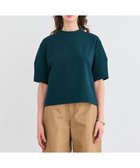 【ベイジ,/BEIGE,】の【洗える】ALTHEA / ダンボールジャージーバックスリットブラウス Forest Green|ID: prp329100004543903 ipo3291000000034177582