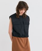 【ベイジ,/BEIGE,】の【洗える】LANTANA / ビックポケットノースリーブブルゾン Black|ID: prp329100004543912 ipo3291000000033541620