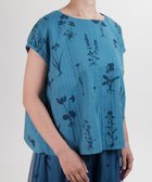 【ムーク/muuc】の【ゆったりシルエットで涼しく上品】プルオーバー 人気、トレンドファッション・服の通販 founy(ファニー) ファッション Fashion レディースファッション WOMEN トップス・カットソー Tops/Tshirt シャツ/ブラウス Shirts/Blouses プルオーバー Pullover 春 Spring シンプル Simple タートルネック Turtleneck 定番 Standard ハンド Hand パターン Pattern プリント Print ボタニカル Botanical S/S・春夏 Ss・Spring/Summer 夏 Summer エレガント 上品 Elegant thumbnail ブルー|ID: prp329100004543918 ipo3291000000032267727