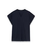【ジョゼフ/JOSEPH】の【WEB OUTLET限定・洗える】シアーコットンジャージー ブラウス Navy|ID: prp329100004543942 ipo3291000000032733333