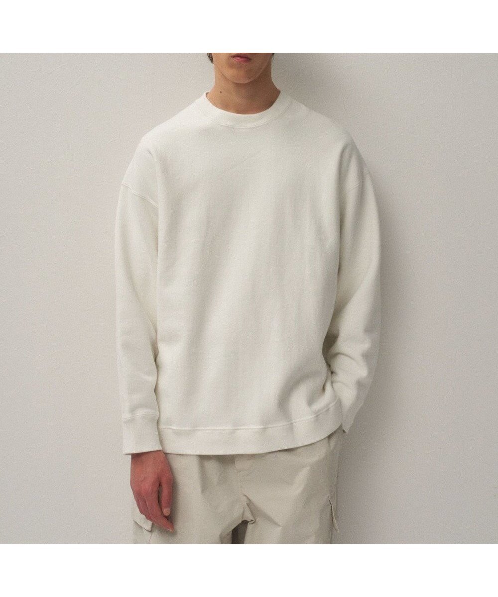 【エイトン/ATON】のGARMENT DYED URAKE オーバーサイズスウェットシャツ - UNISEX 人気、トレンドファッション・服の通販 founy(ファニー) 　ファッション　Fashion　レディースファッション　WOMEN　トップス・カットソー　Tops/Tshirt　シャツ/ブラウス　Shirts/Blouses　パーカ　Sweats　スウェット　Sweat　ヴィンテージ　Vintage　ジャージ　Jersey　スウェット　Sweat　トライアングル　Triangle　トレーナー　Trainer　定番　Standard　ベルベット　Velvet　ユニセックス　Unisex　A/W・秋冬　Aw・Autumn/Winter・Fw・Fall-Winter　S/S・春夏　Ss・Spring/Summer　再入荷　Restock/Back In Stock/Re Arrival　夏　Summer　 other-1|ID: prp329100004543965 ipo3291000000032155738