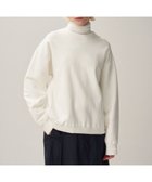 【エイトン/ATON】のGARMENT DYED URAKE オーバーサイズスウェットシャツ - UNISEX WHITE|ID: prp329100004543965 ipo3291000000032729931