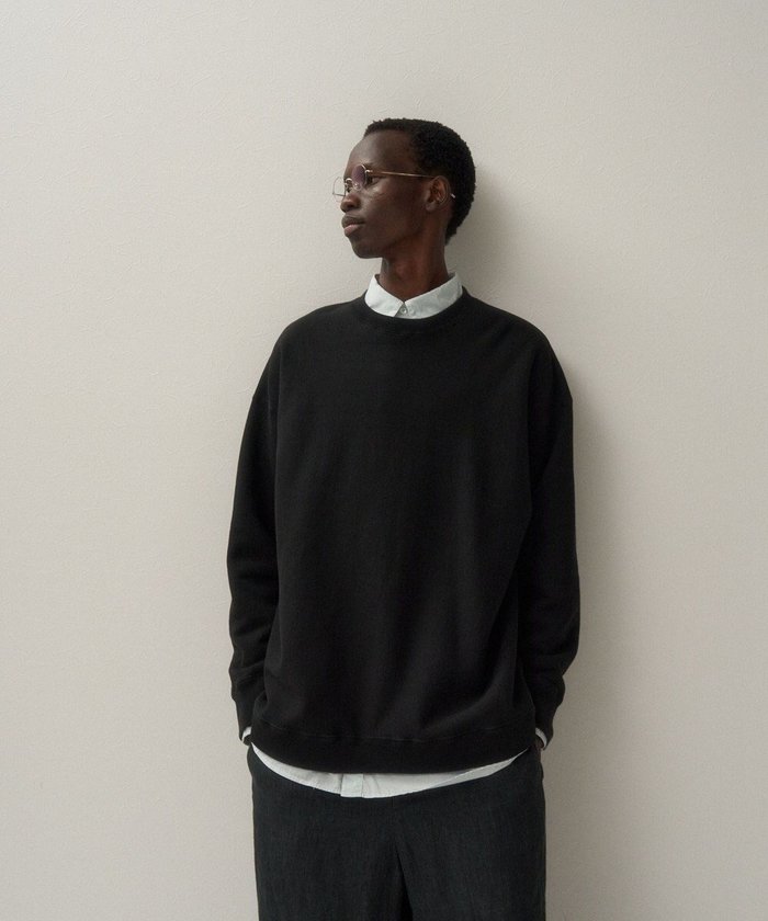 【エイトン/ATON】のGARMENT DYED URAKE オーバーサイズスウェットシャツ - UNISEX インテリア・キッズ・メンズ・レディースファッション・服の通販 founy(ファニー) https://founy.com/ ファッション Fashion レディースファッション Fashion for Women トップス・カットソー Cut & Sew Tops シャツ・ブラウス・オフィスカジュアル Elegant Blouses & Button-Ups レディースパーカー・カジュアルフーディー Casual Hoodies & Sweatshirts スウェット・クルーネックトップス Sweatshirts & Crewnecks / Relaxed Fit Sweat Tops ヴィンテージ Vintage Style スウェット / スエット Sweatshirt, Sweatwear トライアングル Triangle, Triangular Shape トレーナー Sweatshirt, Trainer 定番 Standard, Basic Item ベルベット Velvet, Velvety ユニセックス Unisex, Genderless A/W・秋冬 Autumn/Winter S/S・春夏 SS, Spring/Summer, Warm Season 夏 Summer |ID: prp329100004543965 ipo3291000000032729933