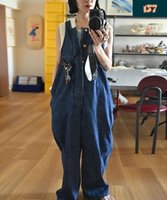 【ウォードブルー/WOADBLUE】の【157】SALOPETTE デニムサロペット 人気、トレンドファッション・服の通販 founy(ファニー) ファッション Fashion レディースファッション WOMEN ワンピース Dress オールインワン ワンピース All In One Dress サロペット Salopette サロペット Overalls ジップ Zip デニム Denim パターン Pattern A/W・秋冬 Aw・Autumn/Winter・Fw・Fall-Winter S/S・春夏 Ss・Spring/Summer 夏 Summer |ID:prp329100004544178
