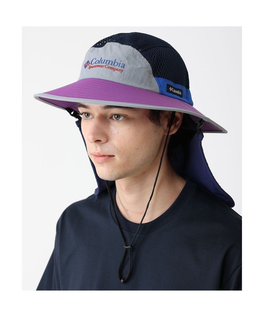 【コロンビア/Columbia】のColumbia/ バッドアックスパスシェードブーニー /コロンビア インテリア・キッズ・メンズ・レディースファッション・服の通販 founy(ファニー) 　ファッション　Fashion　レディースファッション　Fashion for Women　キャップ&ハット　Hats & Caps　おすすめ　Recommended / Our Picks　アウトドア　Outdoor Clothing　フロント　Front, Front Design　メッシュ　Mesh, Net Fabric　再入荷　Restock / Back in Stock　夏　Summer　帽子　Hat, Headwear　軽量　Lightweight, Ultra Light　Collegiate Navy Multi|ID: prp329100004544303 ipo3291000000033036715