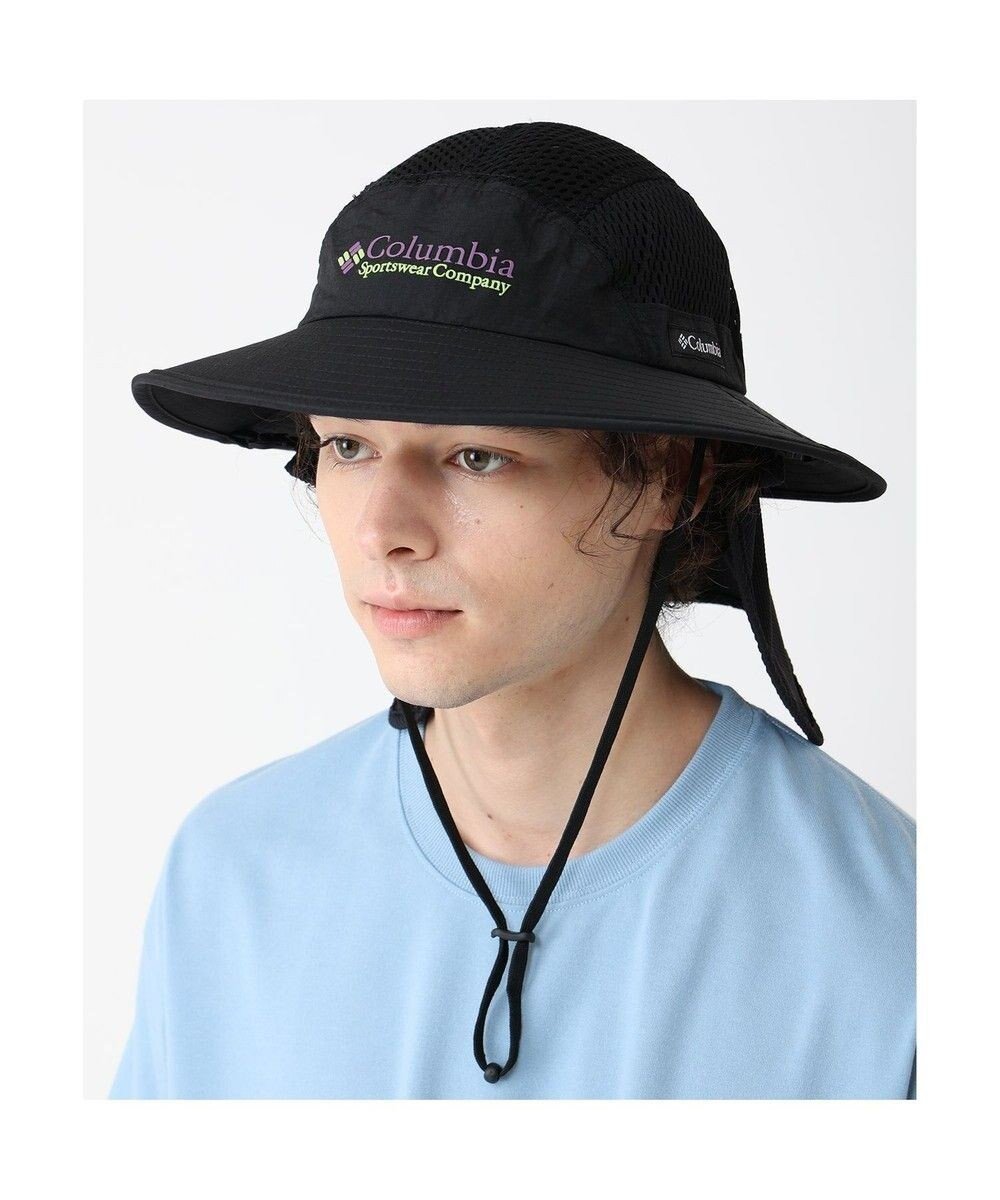 【コロンビア/Columbia】のColumbia/ バッドアックスパスシェードブーニー /コロンビア インテリア・キッズ・メンズ・レディースファッション・服の通販 founy(ファニー) 　ファッション　Fashion　レディースファッション　Fashion for Women　キャップ&ハット　Hats & Caps　おすすめ　Recommended / Our Picks　アウトドア　Outdoor Clothing　フロント　Front, Front Design　メッシュ　Mesh, Net Fabric　再入荷　Restock / Back in Stock　夏　Summer　帽子　Hat, Headwear　軽量　Lightweight, Ultra Light　Black|ID: prp329100004544303 ipo3291000000033036716