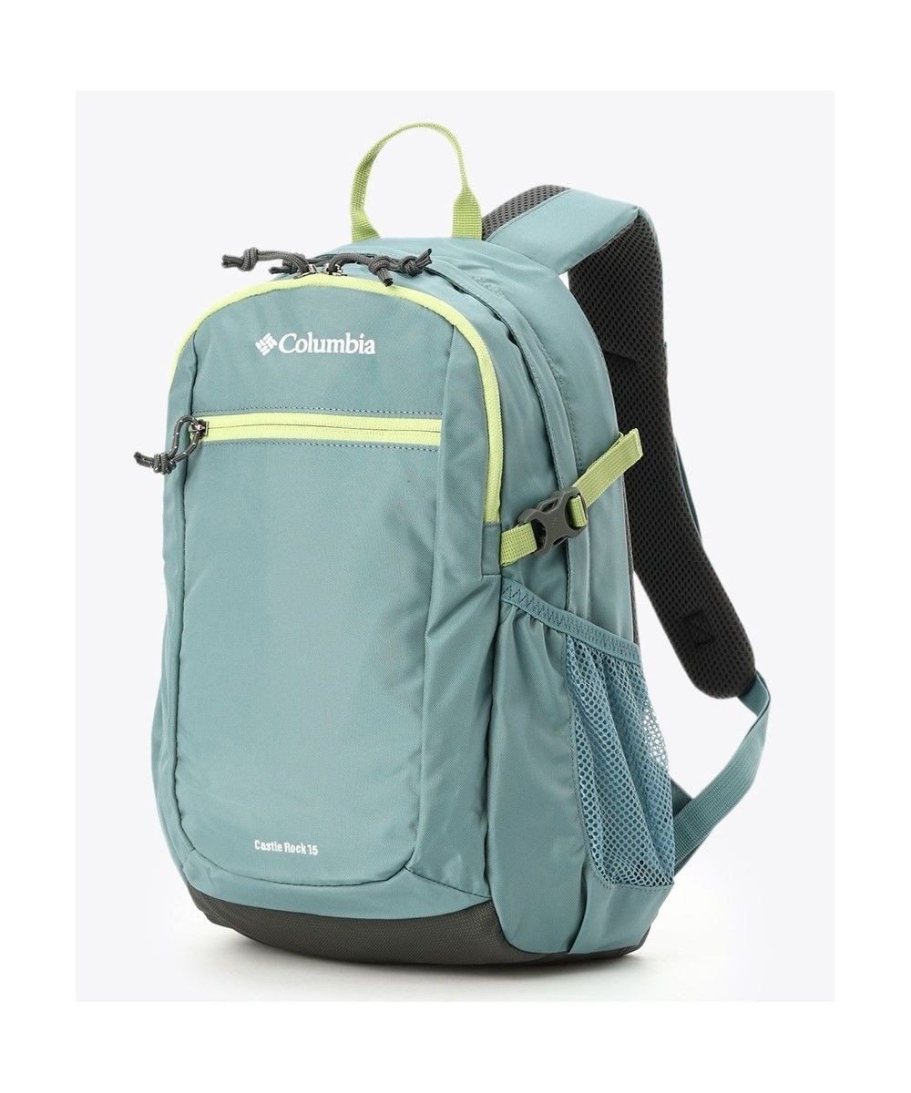 【コロンビア/Columbia】のColumbia/ キャッスルロック15L バックパックII /コロンビア インテリア・キッズ・メンズ・レディースファッション・服の通販 founy(ファニー) 　ファッション　Fashion　レディースファッション　WOMEN　バッグ　Bag　コンパクト　Compact　定番　Standard　フィット　Fit　フォルム　Form　プリント　Print　ポケット　Pocket　リュック　Ruck Sack　ループ　Loop　Tranquil Teal|ID: prp329100004544316 ipo3291000000032269534