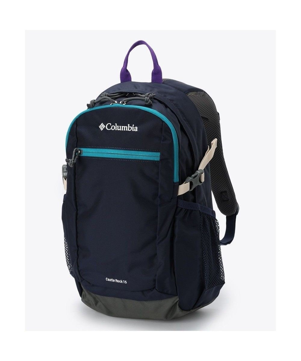 【コロンビア/Columbia】のColumbia/ キャッスルロック15L バックパックII /コロンビア インテリア・キッズ・メンズ・レディースファッション・服の通販 founy(ファニー) 　ファッション　Fashion　レディースファッション　WOMEN　バッグ　Bag　コンパクト　Compact　定番　Standard　フィット　Fit　フォルム　Form　プリント　Print　ポケット　Pocket　リュック　Ruck Sack　ループ　Loop　Collegiate Navy|ID: prp329100004544316 ipo3291000000032269536