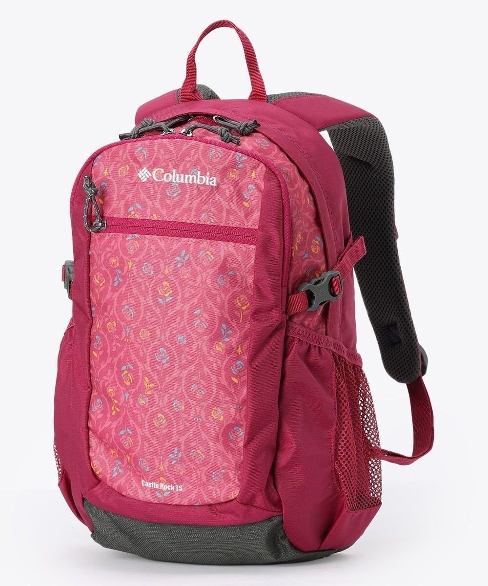 【コロンビア/Columbia】のColumbia/ キャッスルロック15L バックパックII /コロンビア インテリア・キッズ・メンズ・レディースファッション・服の通販 founy(ファニー) 　ファッション　Fashion　レディースファッション　Fashion for Women　バッグ　Bags　コンパクト　Compact, Small Size　定番　Standard, Basic Item　フィット　Fit, Slim Fit　フォルム　Silhouette, Form　プリント　Print, Printed Pattern　ポケット　Pocket, Pocket Detail　リュック　Backpack, Rucksack　ループ　Loop, Loop Knit　Red Velvet Flower Pattern|ID: prp329100004544316 ipo3291000000034178163