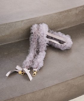 【メゾンドフルール/Maison de FLEUR】のフリルショルダー 人気、トレンドファッション・服の通販 founy(ファニー) ファッション Fashion レディースファッション Ladies' Fashion Online 財布 Wallets サテン Satin ショルダー Shoulder スマホケース Phone Case チュール Tulle フリル Frills プレート Plate メタル Metal リボン Ribbon 財布 Wallet 軽量 Lightweight |ID:prp329100004544385