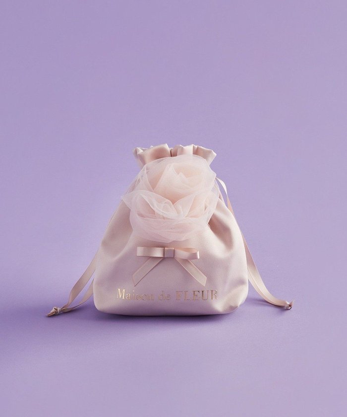 【メゾンドフルール/Maison de FLEUR】のコットンキャンディ巾着 インテリア・キッズ・メンズ・レディースファッション・服の通販 founy(ファニー) https://founy.com/ ファッション Fashion レディースファッション Ladies' Fashion Online 財布 Wallets ポーチ Pouches おすすめ Recommend ギフト プレゼント Gift Present サテン Satin フェミニン Feminine フォルム Form ポーチ Pouch メタル Metal ラウンド Round エレガント 上品 Elegant 巾着 Purse 旅行 Travel 財布 Wallet |ID: prp329100004544407 ipo3291000000032667666