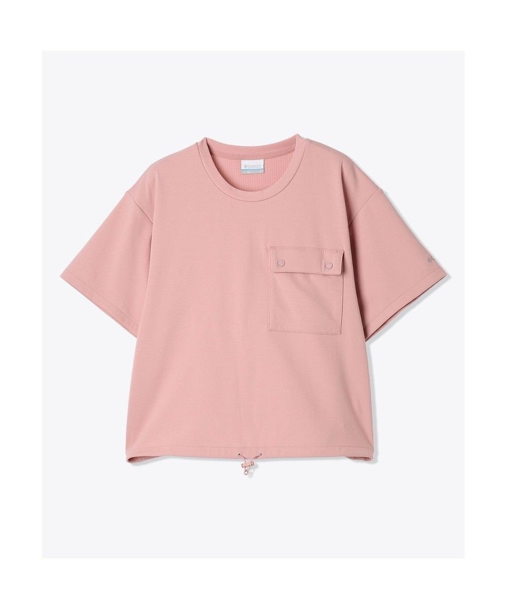 【コロンビア/Columbia】のColumbia/ グラニッテポイントニットショートスリーブ /コロンビア インテリア・キッズ・メンズ・レディースファッション・服の通販 founy(ファニー) 　ファッション　Fashion　レディースファッション　WOMEN　トップス・カットソー　Tops/Tshirt　ニット　Knit Tops　シャツ/ブラウス　Shirts/Blouses　ロング / Tシャツ　T-Shirts　カットソー　Cut and Sewn　カットソー　Cut And Sew　ストレッチ　Stretch　ドローコード　Draw Cord　フィット　Fit　フラップ　Flap　ポケット　Pocket　半袖　Short Sleeve　リラックス　Relax　A/W・秋冬　Aw・Autumn/Winter・Fw・Fall-Winter　S/S・春夏　Ss・Spring/Summer　おすすめ　Recommend　夏　Summer　Eraser Pink|ID: prp329100004544433 ipo3291000000032270360