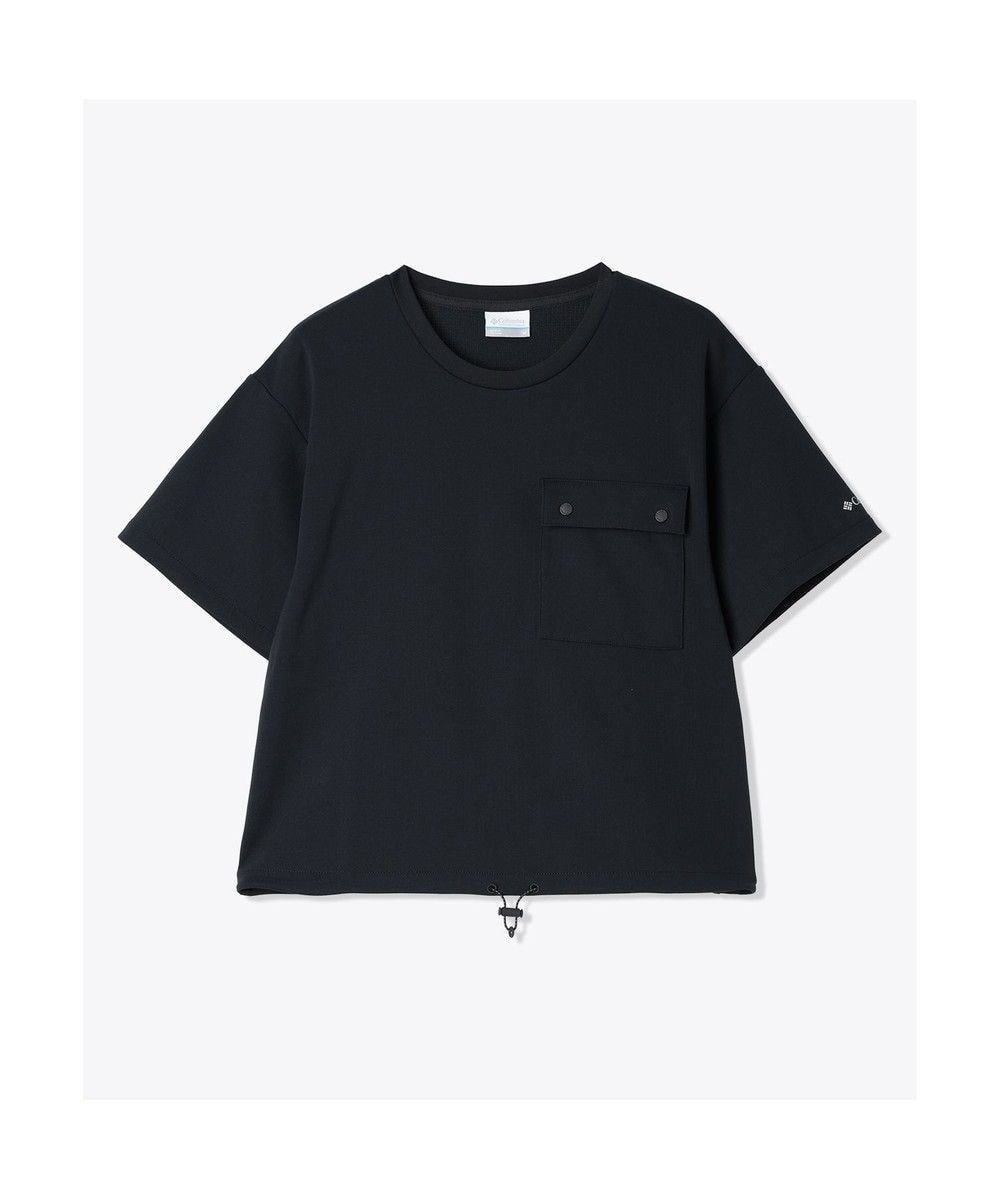 【コロンビア/Columbia】のColumbia/ グラニッテポイントニットショートスリーブ /コロンビア インテリア・キッズ・メンズ・レディースファッション・服の通販 founy(ファニー) 　ファッション　Fashion　レディースファッション　WOMEN　トップス・カットソー　Tops/Tshirt　ニット　Knit Tops　シャツ/ブラウス　Shirts/Blouses　ロング / Tシャツ　T-Shirts　カットソー　Cut and Sewn　カットソー　Cut And Sew　ストレッチ　Stretch　ドローコード　Draw Cord　フィット　Fit　フラップ　Flap　ポケット　Pocket　半袖　Short Sleeve　リラックス　Relax　A/W・秋冬　Aw・Autumn/Winter・Fw・Fall-Winter　S/S・春夏　Ss・Spring/Summer　おすすめ　Recommend　夏　Summer　Black|ID: prp329100004544433 ipo3291000000032270361