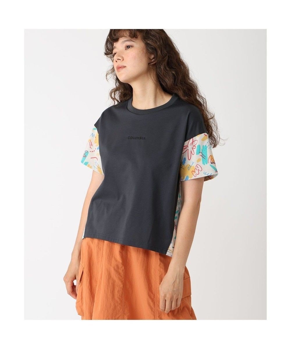 【コロンビア/Columbia】のColumbia/ ウィメンズトゥリースワローショートスリーブTシャツ /コロンビア インテリア・キッズ・メンズ・レディースファッション・服の通販 founy(ファニー) 　ファッション　Fashion　レディースファッション　Ladies' Fashion Online　トップス・カットソー　Tops/Tshirt　シャツ/ブラウス　Shirts/Blouses　ロング / Tシャツ　T-Shirts　カットソー　Cut and Sewn　アウトドア　Outdoor　イラスト　Illustration　エアリー　Airy　カットソー　Cut And Sew　ギャザー　Gather　フィット　Fit　半袖　Short Sleeve　ヨーク　Yoke　リラックス　Relax　A/W・秋冬　Aw・Autumn/Winter・Fw・Fall-Winter　S/S・春夏　Ss・Spring/Summer　夏　Summer　Shark|ID: prp329100004544450 ipo3291000000032686654