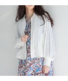 【グリーンパークス/Green Parks】のESCAR セミシアーピンタックブルゾン Off White|ID: prp329100004544458 ipo3291000000032618972