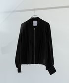 【グリーンパークス/Green Parks】のESCAR セミシアーピンタックブルゾン Black|ID: prp329100004544458 ipo3291000000032618973