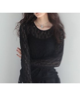 【グリーンパークス/Green Parks】のESCAR レースロンTEE 人気、トレンドファッション・服の通販 founy(ファニー) ファッション Fashion レディースファッション WOMEN トップス・カットソー Tops/Tshirt シャツ/ブラウス Shirts/Blouses ロング / Tシャツ T-Shirts カットソー Cut and Sewn おすすめ Recommend インナー Inner カットソー Cut And Sew シンプル Simple フィット Fit ポケット Pocket ラウンド Round レース Race ロング Long エレガント 上品 Elegant 夏 Summer 春 Spring S/S・春夏 Ss・Spring/Summer |ID:prp329100004544460