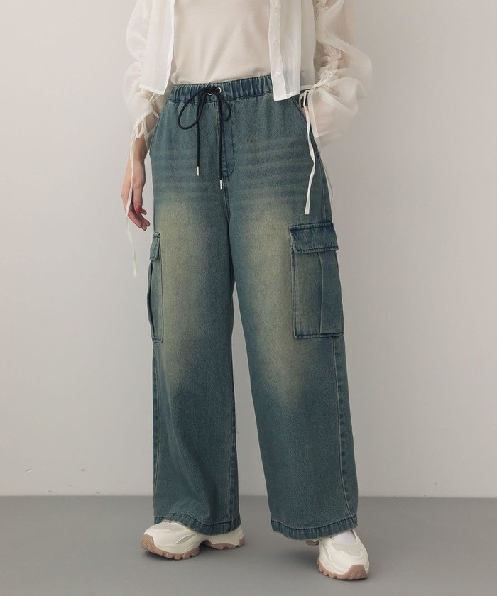 【グリーンパークス/Green Parks】のEGOISTブリーチデニムカーゴパンツ インテリア・キッズ・メンズ・レディースファッション・服の通販 founy(ファニー) https://founy.com/ ファッション Fashion レディースファッション WOMEN パンツ Pants デニムパンツ Denim Pants クール Cool デニム Denim トレンド Trend ブリーチ Bleach ポケット Pocket ルーズ Loose ヴィンテージ Vintage 夏 Summer 春 Spring S/S・春夏 Ss・Spring/Summer |ID: prp329100004544479 ipo3291000000032112643