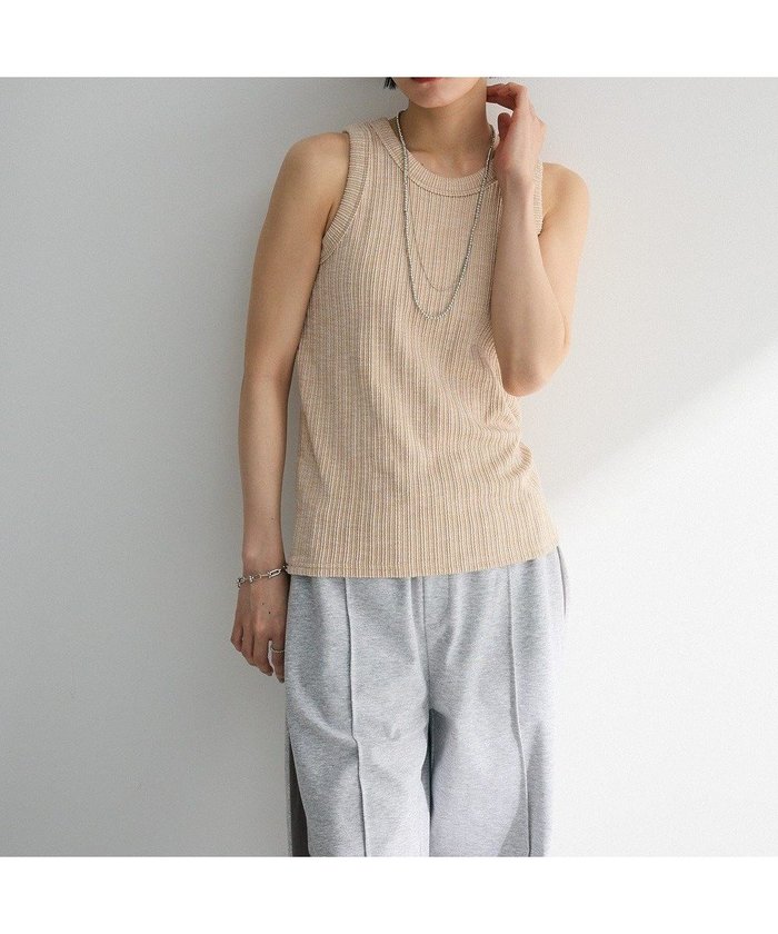【グリーンパークス/Green Parks】のメランジタンクトップ インテリア・キッズ・メンズ・レディースファッション・服の通販 founy(ファニー) https://founy.com/ ファッション Fashion レディースファッション Ladies' Fashion Online トップス・カットソー Tops/Tshirt キャミソール / ノースリーブ No Sleeves キャミソール Camisole シンプル Simple タンク Tank フィット Fit ボトム Bottom ポケット Pocket メランジ Melange 夏 Summer 春 Spring S/S・春夏 Ss・Spring/Summer |ID: prp329100004544485 ipo3291000000032479374