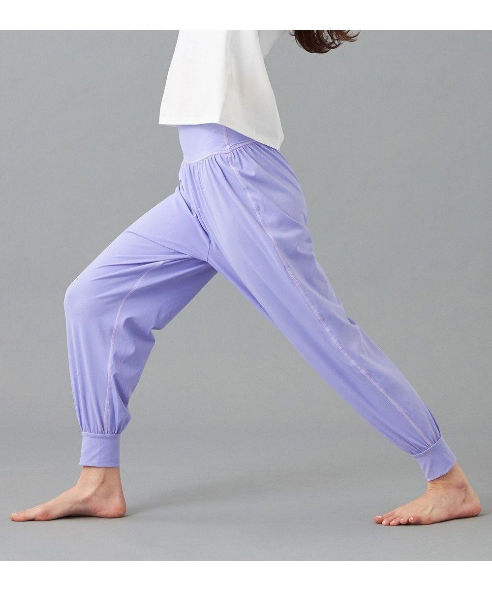 【チャコット/Chacott】の256350-1100-55 ZEN ジョガーパンツ インテリア・キッズ・メンズ・レディースファッション・服の通販 founy(ファニー) 　ファッション　Fashion　レディースファッション　WOMEN　パンツ　Pants　ギャザー　Gather　吸水　Water Absorption　軽量　Lightweight　ストレッチ　Stretch　フィット　Fit　レギンス　Leggings　おすすめ　Recommend　ヒヤシンス|ID: prp329100004544500 ipo3291000000032112792