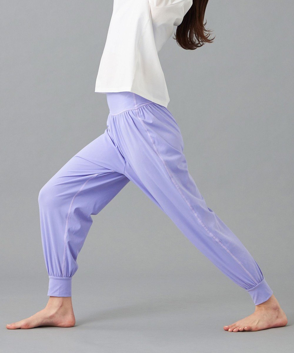 【チャコット/Chacott】の256350-1100-55 ZEN ジョガーパンツ インテリア・キッズ・メンズ・レディースファッション・服の通販 founy(ファニー) 　ファッション　Fashion　レディースファッション　Fashion for Women　パンツ　Pants & Trousers　ギャザー　Gathered, Ruffled　吸水　Absorbent, Quick-Dry　軽量　Lightweight, Ultra Light　ストレッチ　Stretch, Stretchy Fabric　フィット　Fit, Slim Fit　レギンス　Leggings, Stretch Pants　おすすめ　Recommended / Our Picks　ヒヤシンス|ID: prp329100004544500 ipo3291000000032406272