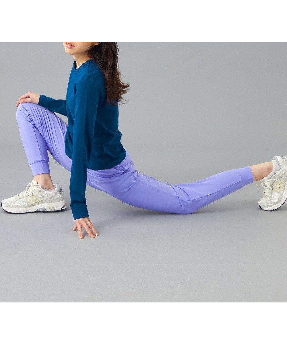 【チャコット/Chacott】のChacott BALANCE Motion ジョガーパンツ インテリア・キッズ・メンズ・レディースファッション・服の通販 founy(ファニー) 　ファッション　Fashion　レディースファッション　WOMEN　パンツ　Pants　吸水　Water Absorption　抗菌　Antibacterial　ストレッチ　Stretch　パウダー　Powder　フィット　Fit　ポケット　Pocket　レギンス　Leggings　ヒヤシンス|ID: prp329100004544501 ipo3291000000032112796
