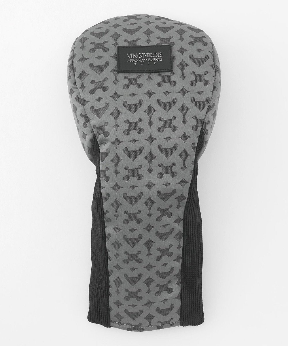 【23区 ゴルフ/NIJYUSANKU GOLF】の【UNISEX】モノグラムヘッドカバー インテリア・キッズ・メンズ・レディースファッション・服の通販 founy(ファニー) 　ファッション　Fashion　レディースファッション　WOMEN　スポーツウェア　Sportswear　スポーツグッズ　Sporting Goods　クッション　Cushion　シリコン　Silicon　スポーツ　Sports　ボストンバッグ　Boston Bag　モダン　Modern　ユニセックス　Unisex　ゴルフ　Golf　ブラック系5|ID: prp329100004544514 ipo3291000000032270560