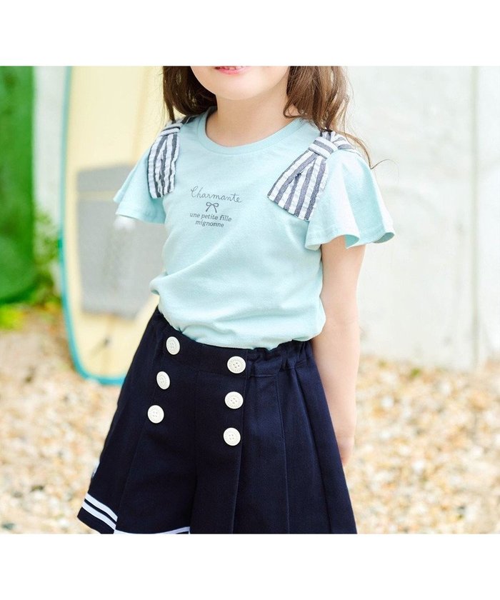 【エニファム/any FAM / KIDS】のひんやりクール 肩リボンTシャツ インテリア・キッズ・メンズ・レディースファッション・服の通販 founy(ファニー) https://founy.com/ ファッション Fashion キッズファッション KIDS Children’s Clothing トップス・カットソー Tops/Tees/Kids カットソー Cut And Sew クール Cool ポケット Pocket リボン Ribbon 夏 Summer 春 Spring S/S・春夏 Ss・Spring/Summer |ID: prp329100004544594 ipo3291000000032113438