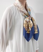【マルカオリジナル/Marca originals】の【伝統横濱スカーフ】アマデウス 大判 シルクツイル スカーフ ネイビー|ID: prp329100004544610 ipo3291000000032113498