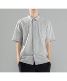 【ジョゼフ オム/JOSEPH HOMME / MEN】の新素材【洗える/通気性】ヨシタレース レギュラーカラー半袖シャツ ライトグレー系|ID: prp329100004544618 ipo3291000000032675158