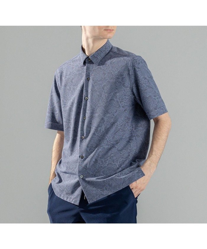 【ジョゼフ オム/JOSEPH HOMME / MEN】の新素材【洗える/通気性】ヨシタレース レギュラーカラー半袖シャツ インテリア・キッズ・メンズ・レディースファッション・服の通販 founy(ファニー) https://founy.com/ ファッション Fashion メンズファッション Men's Style Online トップス・カットソー Tops/Tshirt/Men シャツ Shirts シンプル Simple ジャケット Jacket スリット Slit ボックス Box レギュラー Regular レース Race 再入荷 Restock/Back In Stock/Re Arrival 半袖 Short Sleeve 夏 Summer 春 Spring S/S・春夏 Ss・Spring/Summer 洗える Washable |ID: prp329100004544618 ipo3291000000032675159