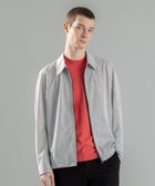 【ジョゼフ オム/JOSEPH HOMME / MEN】の新素材【洗える/通気性】ヨシタレース ジップアップブルゾン ライトグレー系|ID: prp329100004544622 ipo3291000000032113554