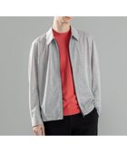 【ジョゼフ オム/JOSEPH HOMME / MEN】の新素材【洗える/通気性】ヨシタレース ジップアップブルゾン ライトグレー系|ID: prp329100004544622 ipo3291000000033408740