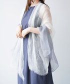 【ムトウ/muto】の【麻 100% / 涼しい】Ramie300 バーティカルグラデーション ストール ramie300 gray|ID: prp329100004544632 ipo3291000000033659544