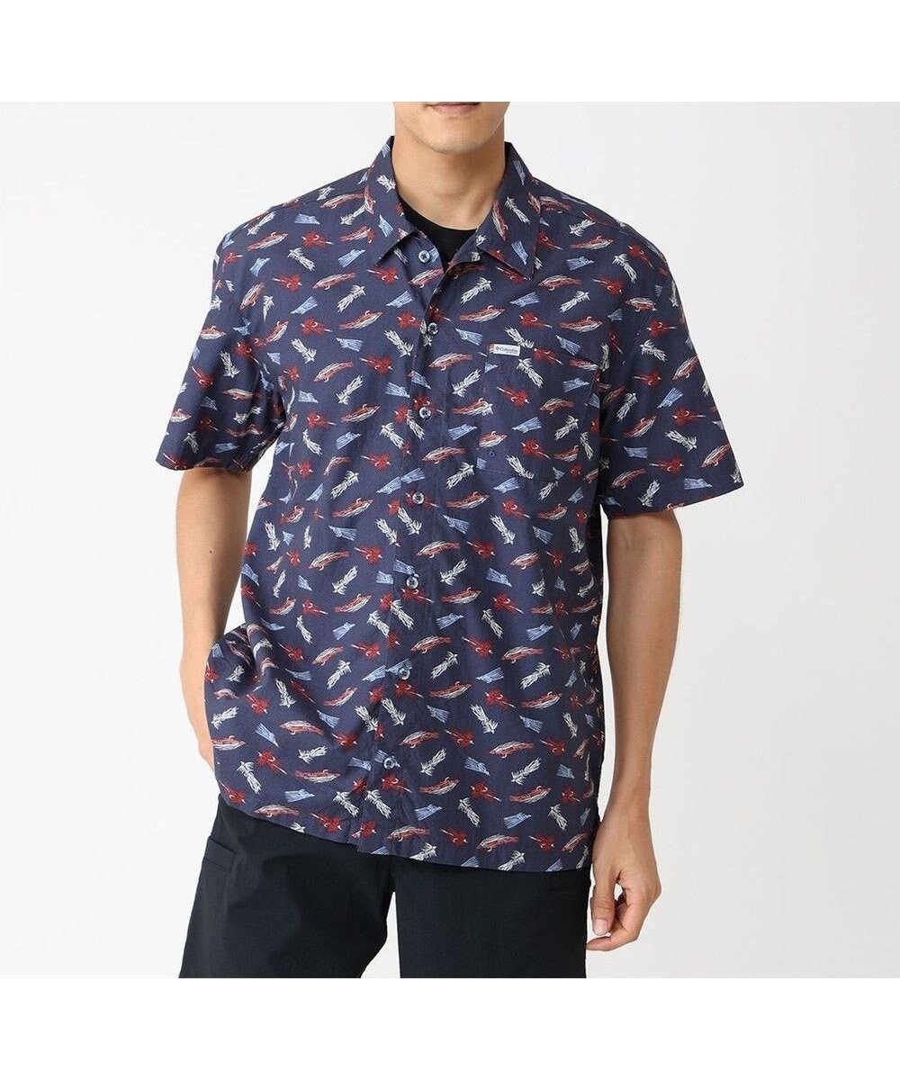 【コロンビア/Columbia / MEN】のColumbia/ トローラーズ ベスト ショートスリーブシャツ /コロンビア インテリア・キッズ・メンズ・レディースファッション・服の通販 founy(ファニー) 　ファッション　Fashion　メンズファッション　MEN　トップス・カットソー　Tops/Tshirt/Men　ベスト/ジレ　Gilets/Vests　シャツ　Shirts　プリント　Print　ベスト　Vest　メッシュ　Mesh　リゾート　Resort　夏　Summer　S/S・春夏　Ss・Spring/Summer　A/W・秋冬　Aw・Autumn/Winter・Fw・Fall-Winter　Nocturnal Fly Pride|ID: prp329100004544634 ipo3291000000032113613