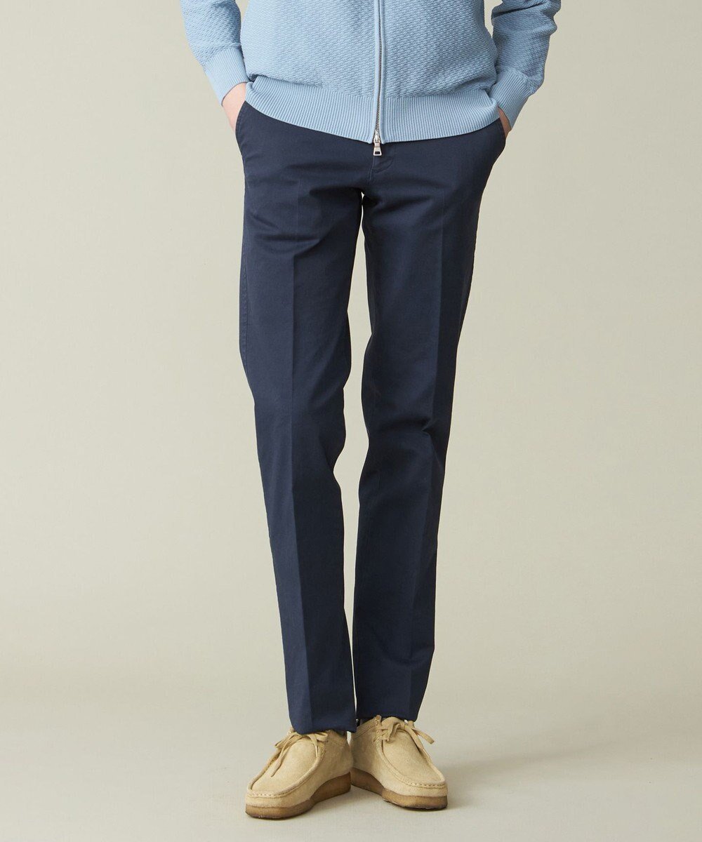【ジェイ プレス/J.PRESS / MEN】の【ストレッチ】ハードウォッシュパンツ インテリア・キッズ・メンズ・レディースファッション・服の通販 founy(ファニー) 　ファッション　Fashion　メンズファッション　MEN　ボトムス　Bottoms/Men　洗える　Washable　ジャケット　Jacket　ストレッチ　Stretch　スラックス　Slacks　スリム　Slim　ドレス　Dress　A/W・秋冬　Aw・Autumn/Winter・Fw・Fall-Winter　S/S・春夏　Ss・Spring/Summer　夏　Summer　エレガント 上品　Elegant　ネイビー系|ID: prp329100004544637 ipo3291000000032113634