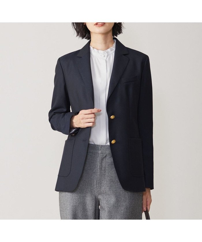 【ジェイ プレス/J.PRESS】のオックス シングル テーラードジャケット インテリア・キッズ・メンズ・レディースファッション・服の通販 founy(ファニー) https://founy.com/ ファッション Fashion レディースファッション WOMEN アウター Coat Outerwear ジャケット Jackets テーラードジャケット Tailored Jackets オックス Ox シルク Silk ジャケット Jacket メタル Metal エレガント 上品 Elegant 夏 Summer 春 Spring S/S・春夏 Ss・Spring/Summer |ID: prp329100004544641 ipo3291000000032113646