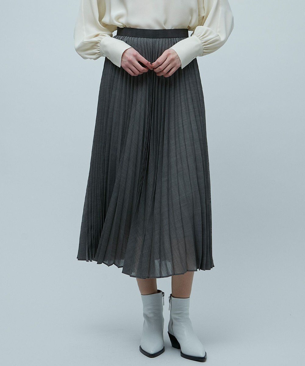 【ベイジ,/BEIGE,】の【Oggi 1月号掲載】MOYE / プリーツスカート インテリア・キッズ・メンズ・レディースファッション・服の通販 founy(ファニー) 　雑誌掲載アイテム　Magazine Picks & Fashion Features　ファッション雑誌　Fashion Magazines　オッジ　Oggi　ファッション　Fashion　レディースファッション　Fashion for Women　スカート　Skirts　プリーツスカート / 上品フェミニンスタイル　Pleated Skirts　1月号　January Issue　エレガント 上品　Elegant　セットアップ　Set-Up, Coordinated Outfit　フレア　Flare, Flared　プリーツ　Pleats, Pleated　人気　Popular, Best Seller　定番　Standard, Basic Item　A/W・秋冬　Autumn/Winter　雑誌　Magazine, Fashion Magazine　C.Gray|ID: prp329100004544647 ipo3291000000033568095