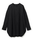 【ジョゼフ/JOSEPH】のポプリン ノーカラープルオーバーブラウス Black|ID: prp329100004544658 ipo3291000000032733291