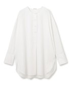 【ジョゼフ/JOSEPH】のポプリン ノーカラープルオーバーブラウス White|ID: prp329100004544658 ipo3291000000032733292