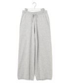 【ジェイプレスヨークストリート/J.PRESS YORK STREET】の【WOMEN】ANTI PILLING WOOL ニットワイドパンツ ライトグレー系|ID: prp329100004544662 ipo3291000000032676131