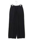 【ジェイプレスヨークストリート/J.PRESS YORK STREET】の【WOMEN】ANTI PILLING WOOL ニットワイドパンツ ブラック系|ID: prp329100004544662 ipo3291000000032676132