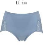 【ウィング/Wing】の美尻も叶える補整ショーツ 【Pパンツ】 ほどよくおなか押さえ はきこみ丈ふかめ KJ4210 ウイング/ワコール グレイッシュブルー|ID: prp329100004544683 ipo3291000000033320983