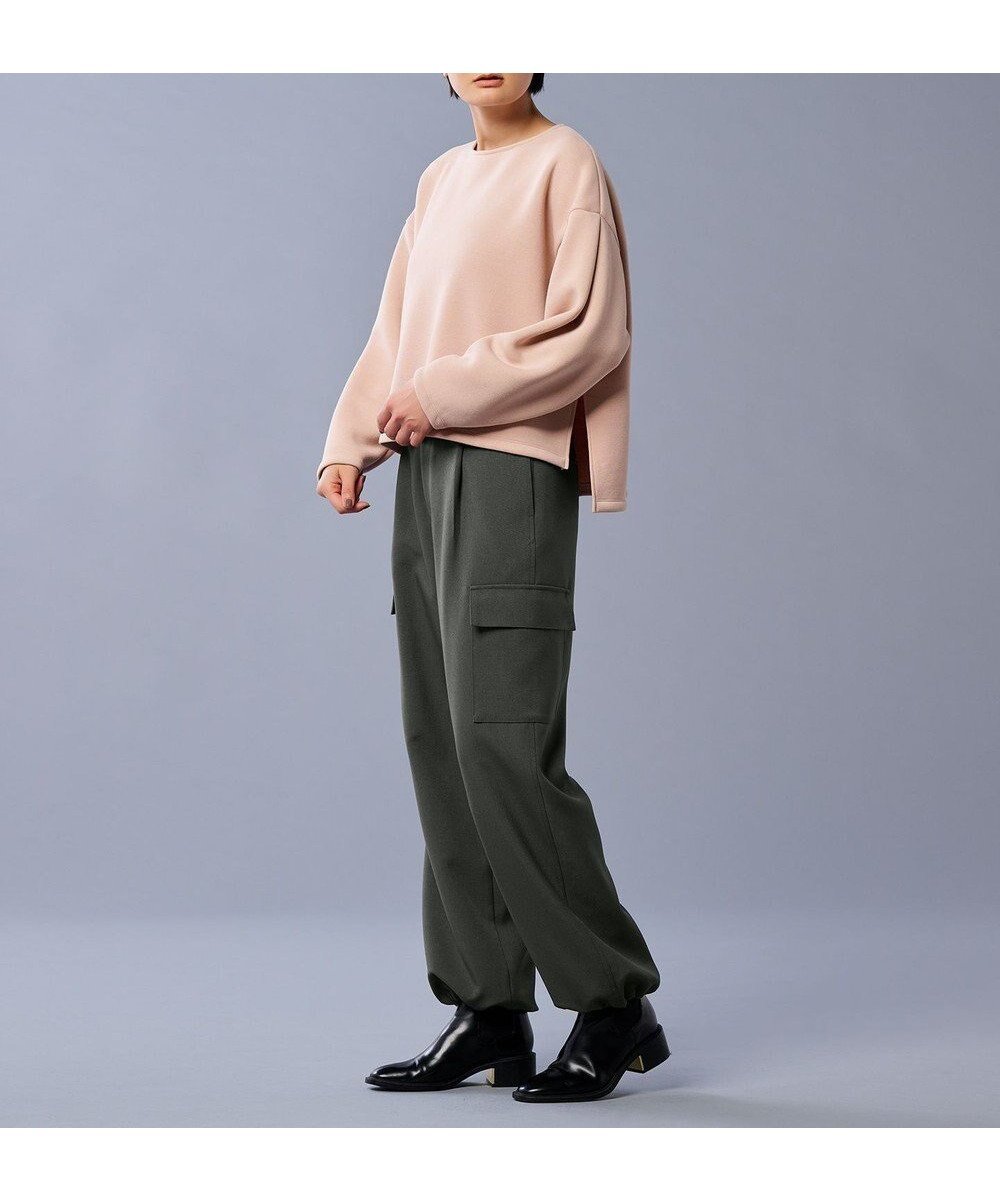 【アンクレイヴ/uncrave】の【防シワ・洗濯機洗い可】ドライタッチツイル カーゴ パンツ(uncrave STANDARD) インテリア・キッズ・メンズ・レディースファッション・服の通販 founy(ファニー) 　ファッション　Fashion　レディースファッション　WOMEN　パンツ　Pants　カーゴパンツ　Cargo Pants　ストレート　Straight　雑誌　Magazine　ツイル　Twill　バルーン　Balloon　フラップ　Flap　ポケット　Pocket　A/W・秋冬　Aw・Autumn/Winter・Fw・Fall-Winter　スレート|ID: prp329100004544686 ipo3291000000032323367