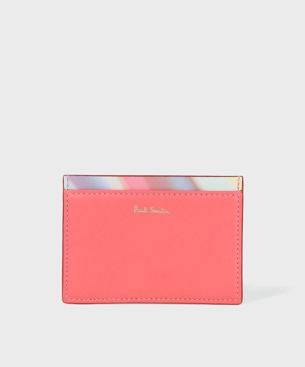 【ポール スミス/Paul Smith】のスプレースワールトリム パスケース インテリア・キッズ・メンズ・レディースファッション・服の通販 founy(ファニー) 　ファッション　Fashion　レディースファッション　Fashion for Women　ミニ財布・二つ折り財布　Wallets & Card Cases　財布　Wallet, Purse　プリント　Print, Printed Pattern　ポケット　Pocket, Pocket Detail　コーラル|ID: prp329100004544706 ipo3291000000033250073
