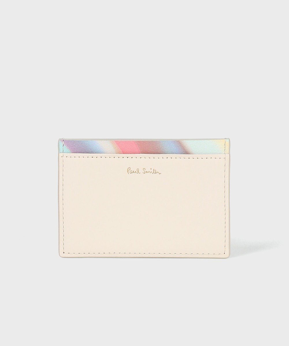 【ポール スミス/Paul Smith】のスプレースワールトリム パスケース インテリア・キッズ・メンズ・レディースファッション・服の通販 founy(ファニー) 　ファッション　Fashion　レディースファッション　Fashion for Women　ミニ財布・二つ折り財布　Wallets & Card Cases　財布　Wallet, Purse　プリント　Print, Printed Pattern　ポケット　Pocket, Pocket Detail　アイボリー|ID: prp329100004544706 ipo3291000000033250075