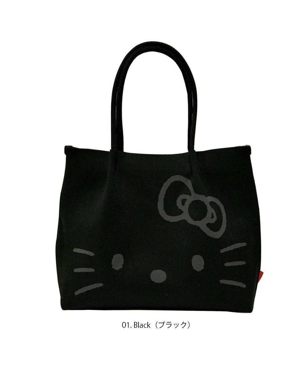 【ルートート/ROOTOTE】の8381【サンリオ】IP.ミディアム.ルフル.ハローキティ-A インテリア・キッズ・メンズ・レディースファッション・服の通販 founy(ファニー) 　ファッション　Fashion　レディースファッション　Fashion for Women　バッグ　Bags　洗える　Machine Washable　カメラ　Camera Accessories　シンプル　Simple, Minimal　ハンカチ　Handkerchief, Hanky　パターン　Pattern, Design Print　ポケット　Pocket, Pocket Detail　ビジネス 仕事 通勤　Business / Work / Commuting　01:ブラック|ID: prp329100004544713 ipo3291000000034250144