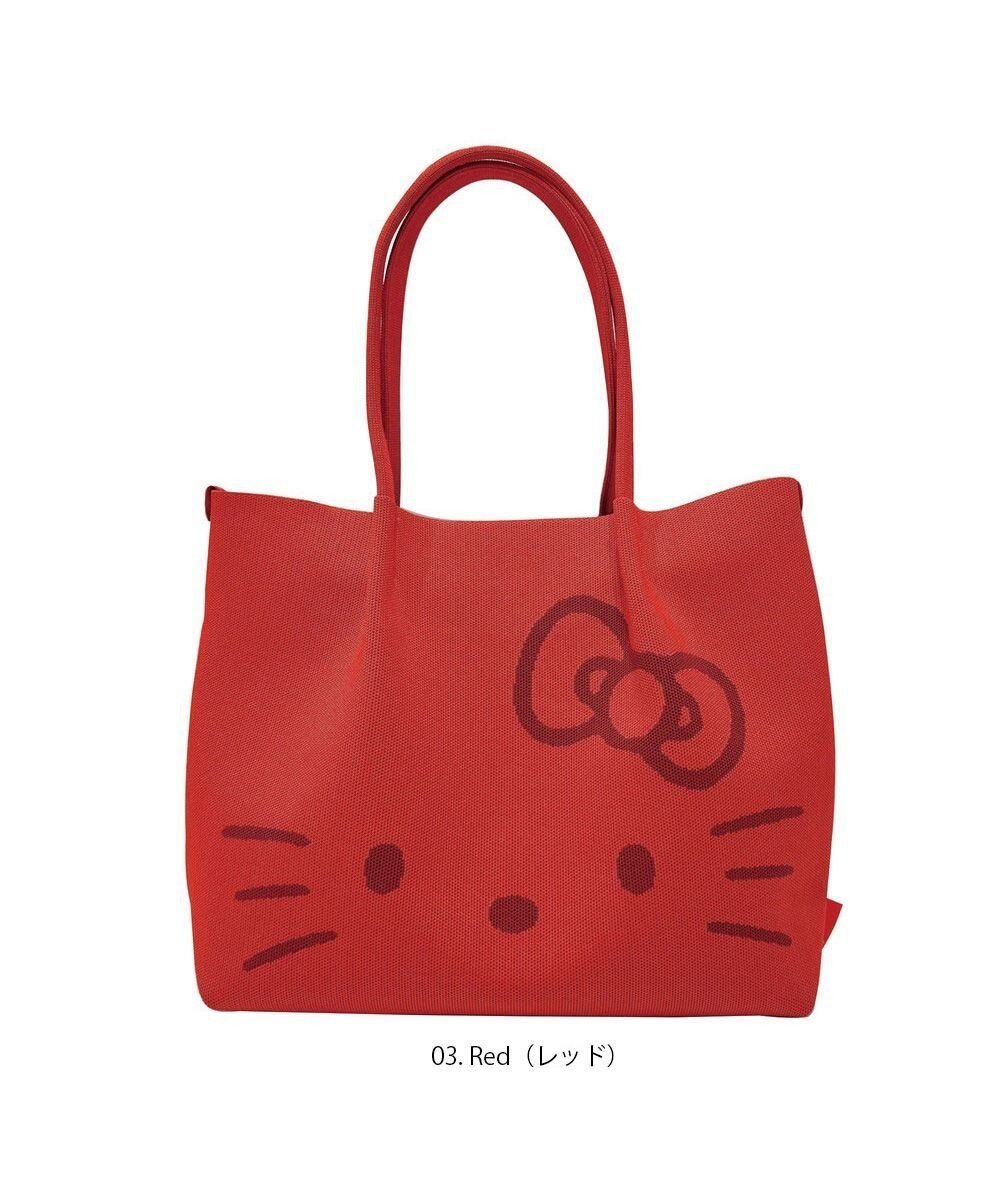 【ルートート/ROOTOTE】の8381【サンリオ】IP.ミディアム.ルフル.ハローキティ-A インテリア・キッズ・メンズ・レディースファッション・服の通販 founy(ファニー) 　ファッション　Fashion　レディースファッション　Fashion for Women　バッグ　Bags　洗える　Machine Washable　カメラ　Camera Accessories　シンプル　Simple, Minimal　ハンカチ　Handkerchief, Hanky　パターン　Pattern, Design Print　ポケット　Pocket, Pocket Detail　ビジネス 仕事 通勤　Business / Work / Commuting　03:レッド|ID: prp329100004544713 ipo3291000000034250145